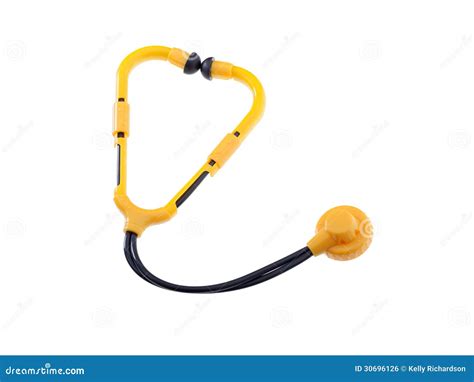 Toy Stethoscope Isolated Royalty Free Stock Image Image 30696126