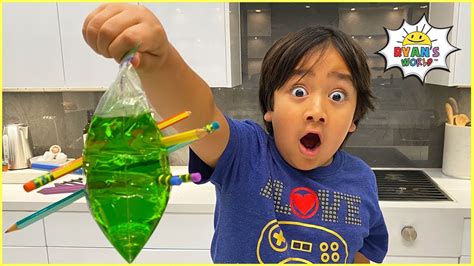 Leak Proof Bag Easy Diy Science Experiment For Kids Youtube