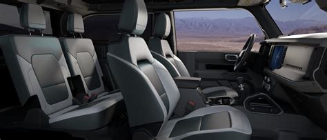 2024 Ford Bronco® Suv Interior Features Fordca