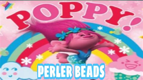 Princess Poppy Trolls Perlerhama Beads Perler Beads I