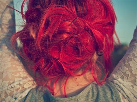 red haired girl on tumblr