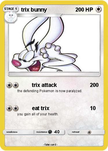 Pokémon Trix Bunny Trix Attack My Pokemon Card
