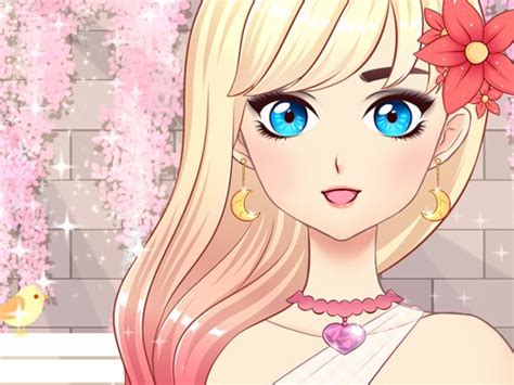 Anime Girl Fashion Dress Up And Makeup Online Play Friv Game Online At