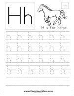 letter h preschool printables preschool mom