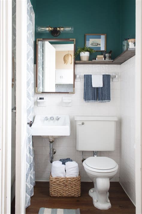 A 100 Reversible Rental Bathroom Makeover For Under 500 — Apartment