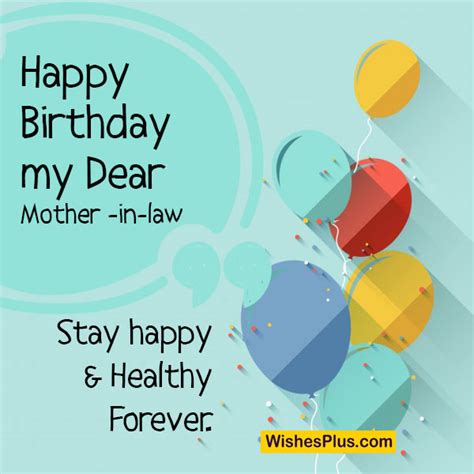 happy birthday mother in law wishes plus