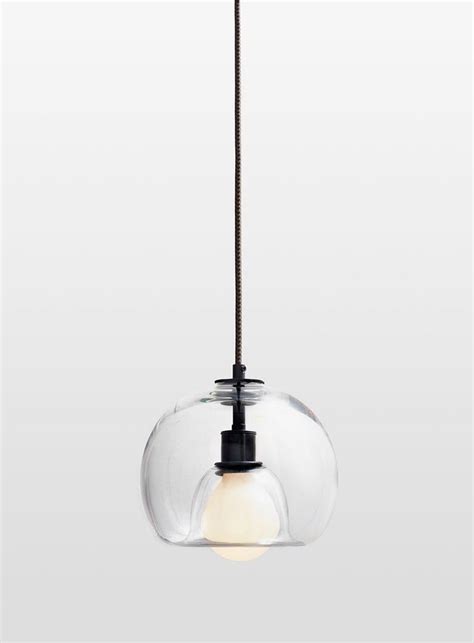 Eres Clear Handblown Glass Orb Pendant Light For Sale At 1stdibs