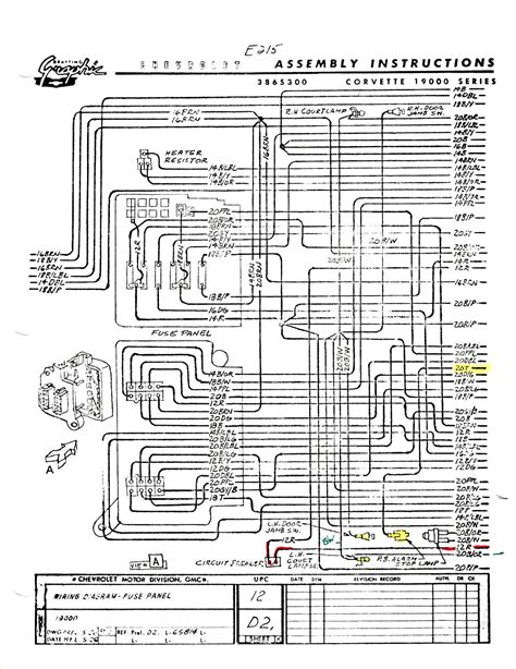 1968 Corvette Wiring Diagram And Pictures
