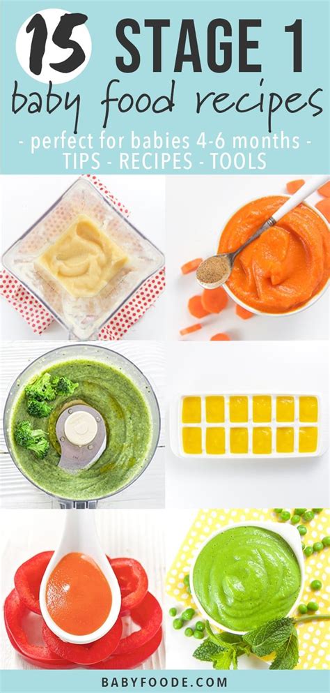 When to introduce stage 3 food. 15 Stage One Baby Food Purees (4-6 Months in 2020 | Baby ...