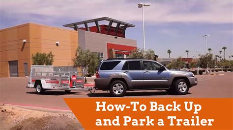 There are open air sandblasted like this one below: Towing: How-To Back Up and Park a Trailer - YouTube