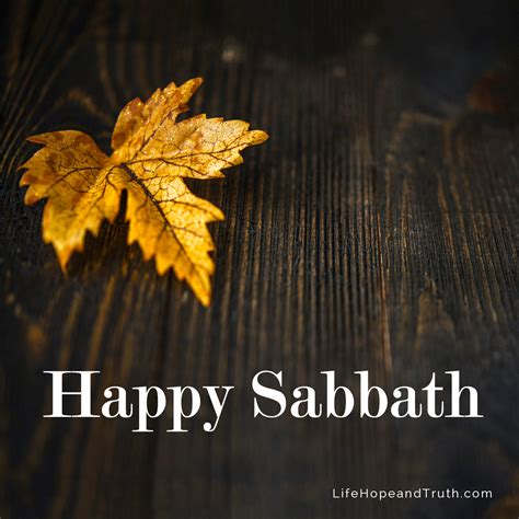 April 5 2018 Happy Sabbath Life Hope And Truth