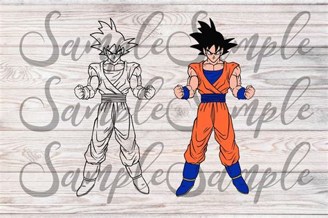 Almost files can be used for commercial. Dragon ball Z svg svg files for cricut Super Saiyan svg | Etsy