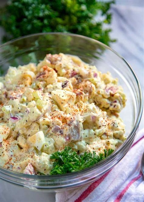 To Me The Classic Potato Salad Needs To Have The Right Balance Of Sweet