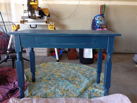 Old Desk Redo Painted And Distressed Using Sherwin