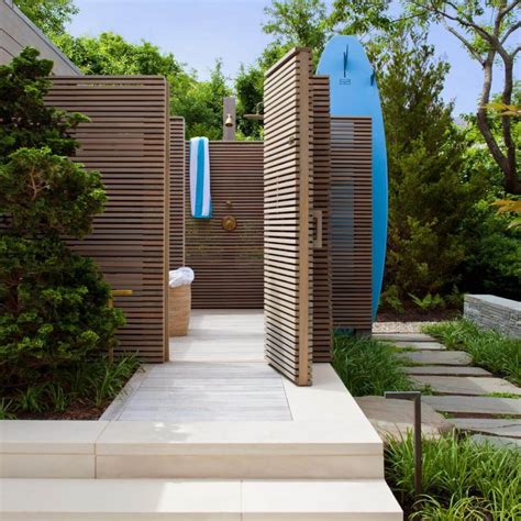 Some homeowners want more than just an area of convenience during parties or outdoor reverie. 21+ Outdoor Shower Design Ideas For Swimming Pools Areas