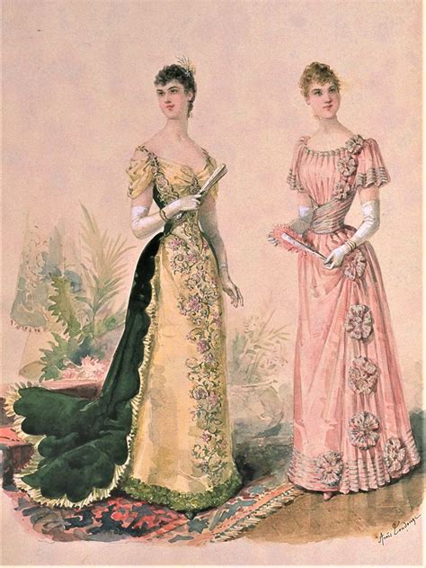 La Mode Illustree 1891 Victorian Era Fashion Historical Fashion