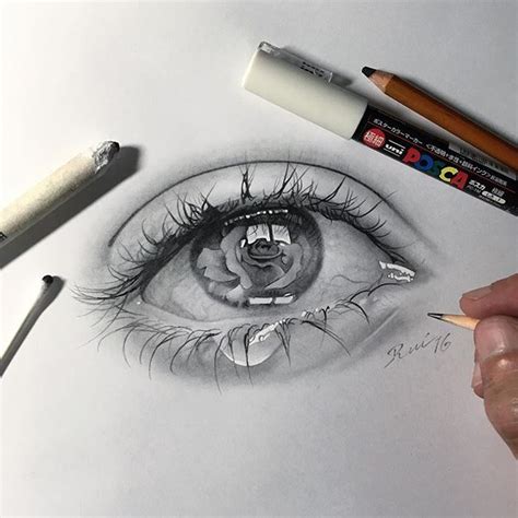 That explains its popularity since ancient times in almost all the world cultures. Cry rose eye tattoo by Rui Kameta | Eye tattoo, Eye ...