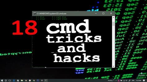 18 Cmd Tips Tricks And Hacks Cmd Tutorial For Beginners Command