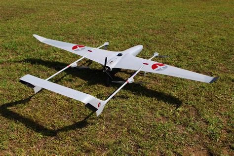 Hybrid Vtol Fixed Wing Drone Flies For 2 Hours