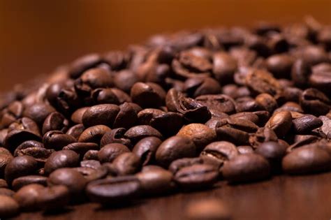 Premium Photo Closeup Image Of Roasted Coffee Grains