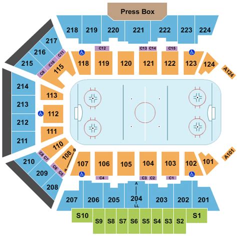 Check spelling or type a new query. BMO Harris Bank Center Seating Chart - Rockford