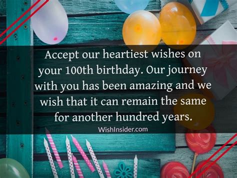 20 Happy 100th Birthday Wishes Wish Insider