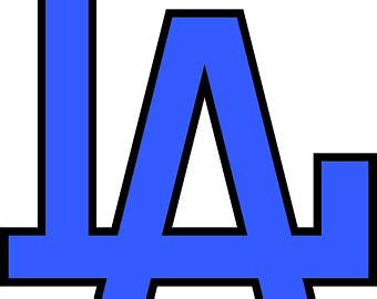 The dodgers switched back to the font that is similar to bruce double pica and the royal blue with a triangle in the middle of the letter b. the team logo carried over from the logo in 1910, as the team was now called the brooklyn trolley dodgers. Collection of Dodgers clipart | Free download best Dodgers clipart on ClipArtMag.com