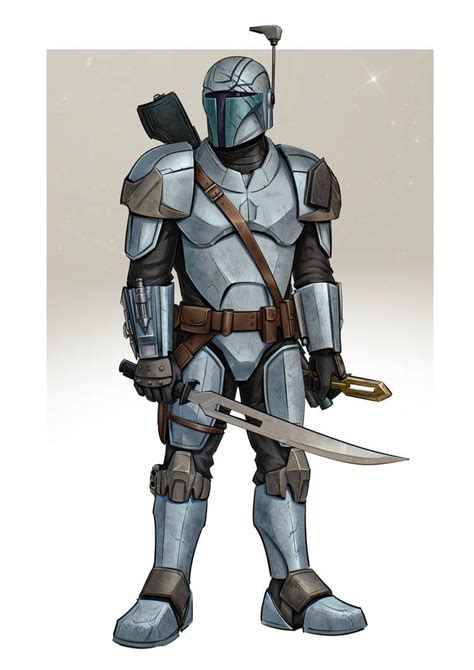 Mandalorian Armor Fan Art Provocative Webcast Portrait Gallery