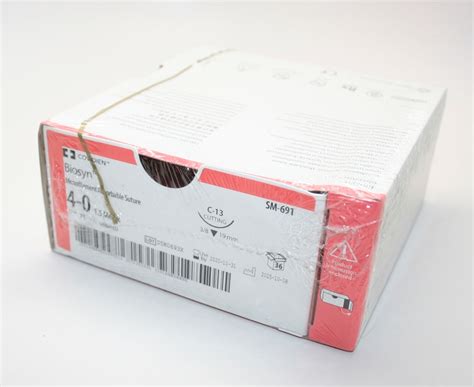 Suture Biosyn 40 19mm 36s Sm691 Online Medical Supplies And Equipment