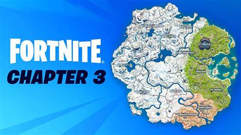 Fortnite Revela El Mapa Del Capítulo 3 Al Completo Así Es La Nueva Isla