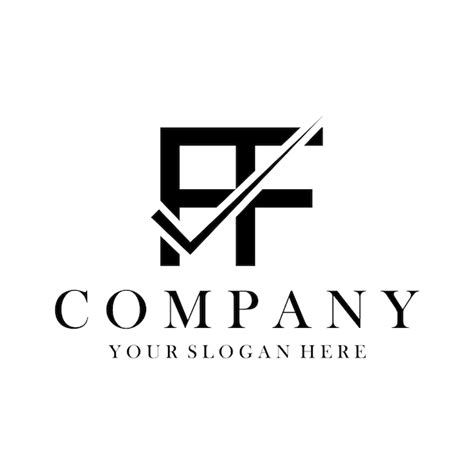 Premium Vector Ff Letter Logo Design Template Vector Creative