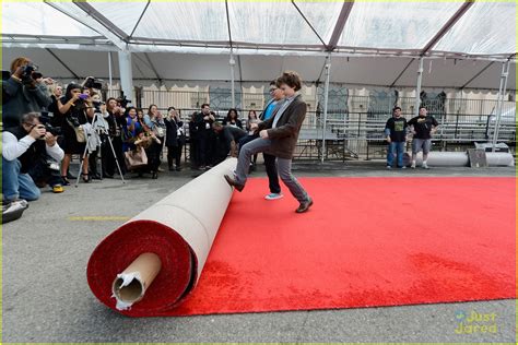 Full Sized Photo Of Rico Rodriguez Nolan Gould Red Carpet Roll Out Sag
