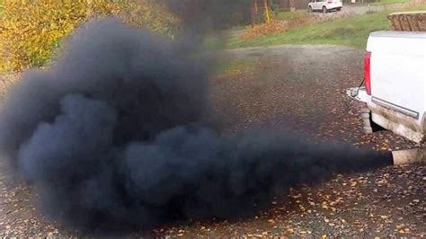 Black Smoke From Exhaust In Diesel Engines