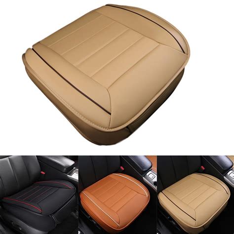 universal pu leather car seat cushion four season waterproof car interior supplies car seat