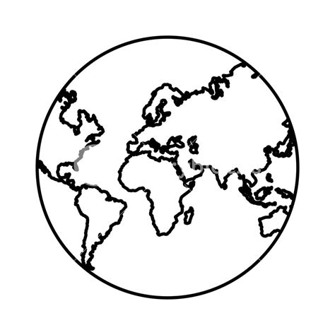 Globe Drawing Images Free Download On Clipartmag