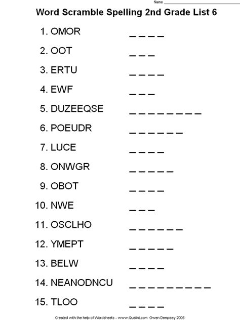 Spelling List For 6 Grade New Calendar Template Site