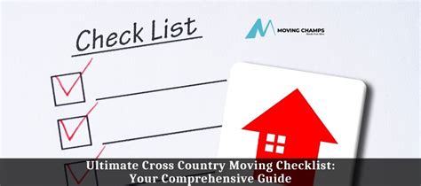Ultimate Cross Country Moving Checklist Your Comprehensive Guide