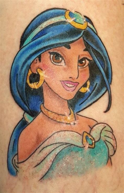 Disney Princess Outline Tattoo Designs