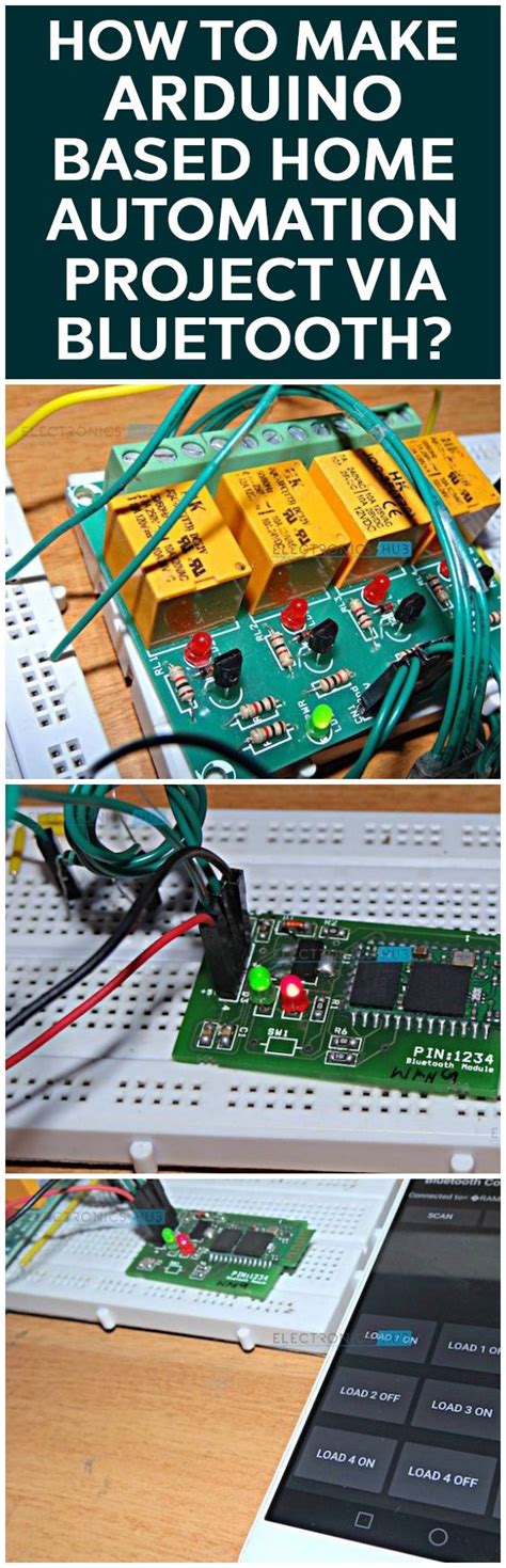 How To Make Arduino Based Home Automation Project Via Bluetooth Home