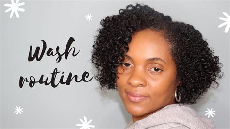 Natural Hair Wash Day Routine Youtube