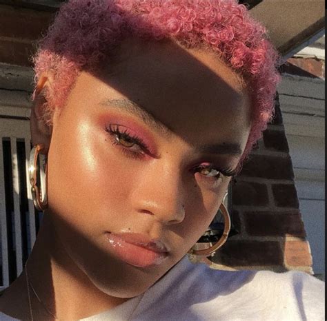 Makeup Glowing Pink Heartthrob Black Girl Magic Hair Goals