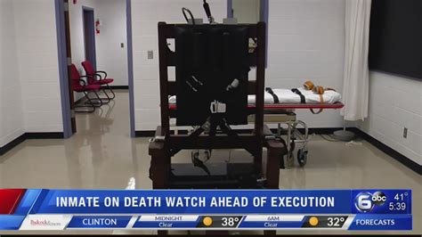 Inmate On Death Watch Ahead Of Execution Youtube