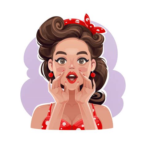 1000 Pics Of The Pin Up Girl 50s Illustrations Royalty Free Vector Graphics And Clip Art Istock