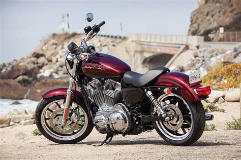 In the years since its introduction, the iron 883™ model has only gotten better. 2014 Harley-Davidson® XL883L Sportster® 883 Superlow™ (Red ...