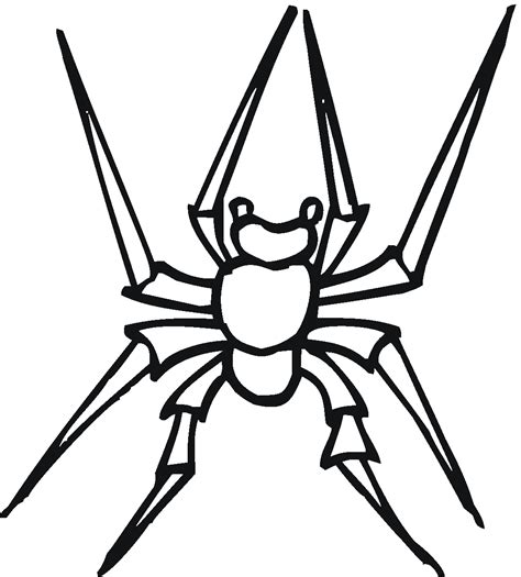 Printable Cute Spider Coloring Pages Bmp Bonkers
