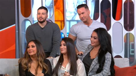 ‘jersey shore cast on angelina drama snooki retiring and more good morning america
