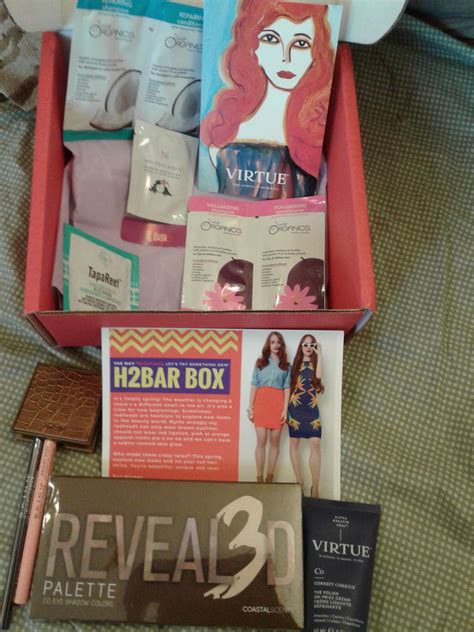 How To Be A Redhead Box H2bar Rbeautyboxes