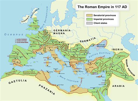 Mapa El Imperio Romano De Trajano The Trajan Roman Empire