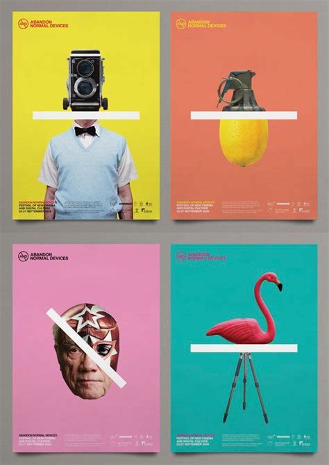 Nice More Of The Branding And Campaign For And Film Festival On We And The Color Fol Design