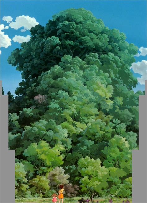 Camphor Tree Ghibli Artwork Studio Ghibli Art Studio Ghibli Background
